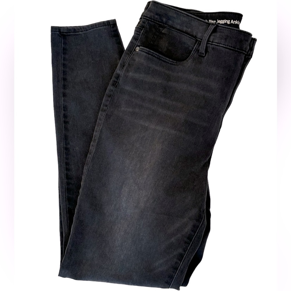 TALBOTS Flawless Charcoal High Rise Jegging Ankle Jeans Size 12